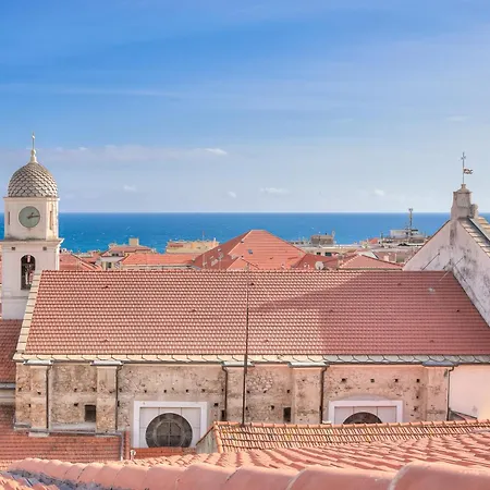 Ca Moretto Sea-view Terrace Flat In - Happy Daire Sanremo
